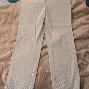 Dalia Blue Ankle Cropped Pants